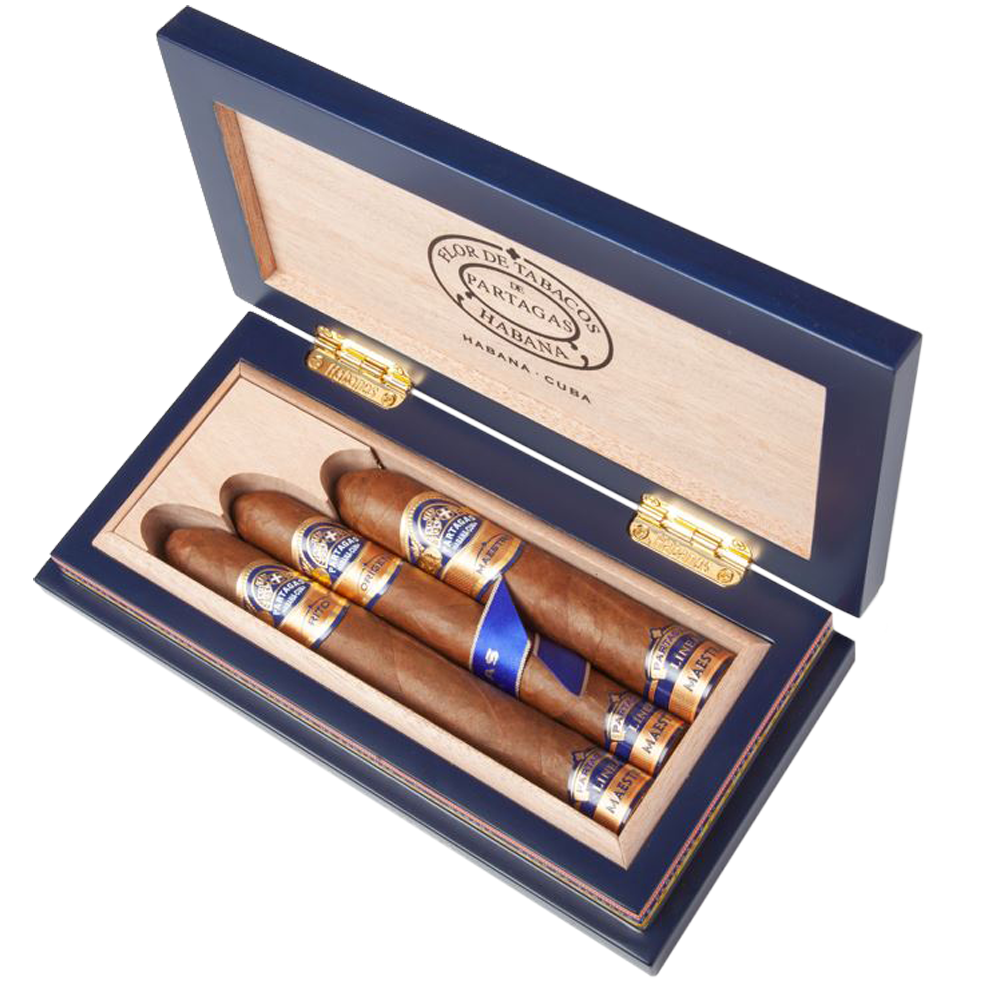 Partagas Linea Maestra as a gift box to try all formats 