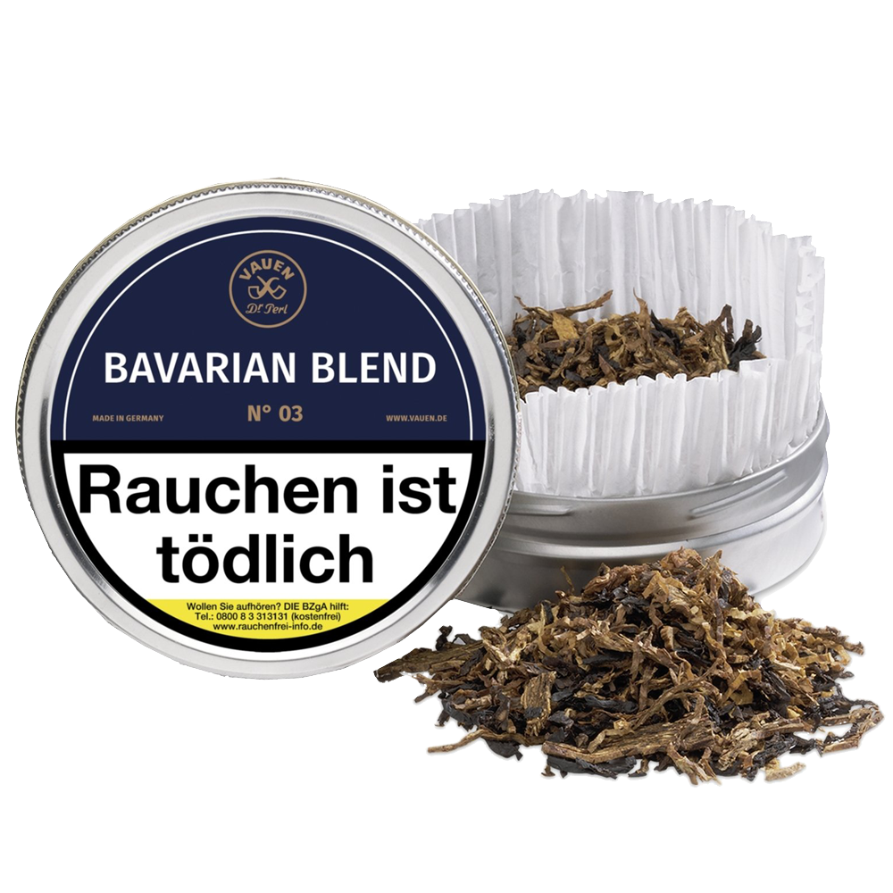 Vauen Bavarian Blend open can of 50g 