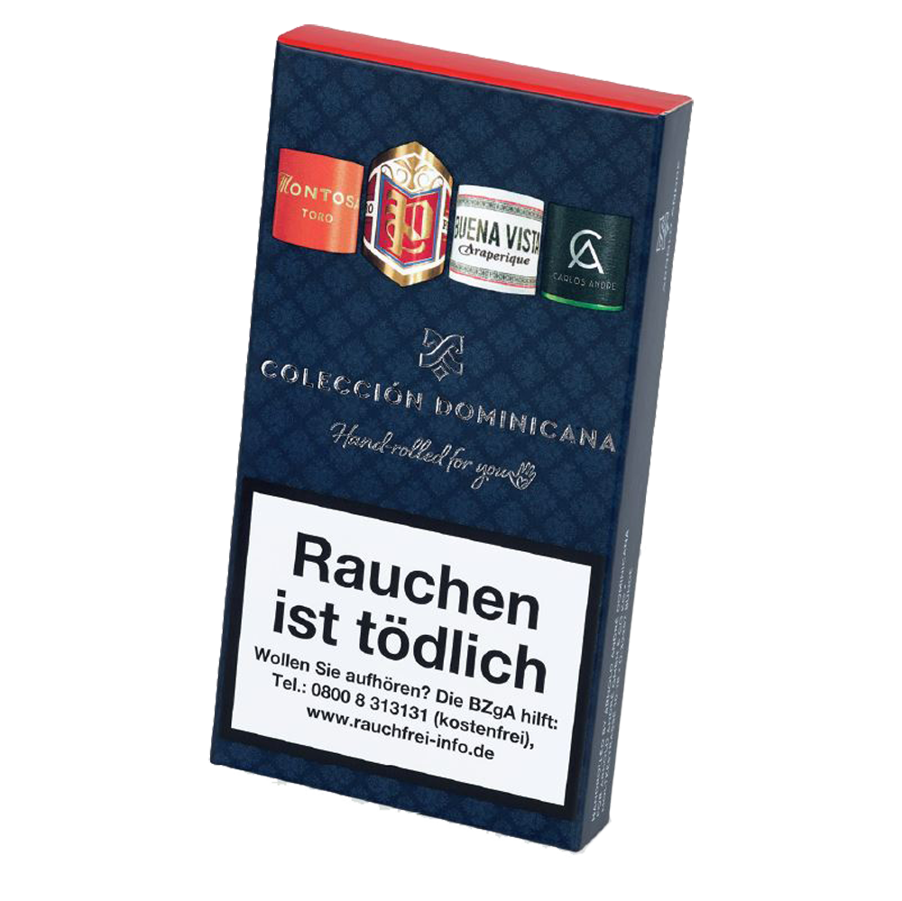 Arnold Andre Coleccion Dominicana Toro mit 4 verschiedenen Zigarren zum probieren 