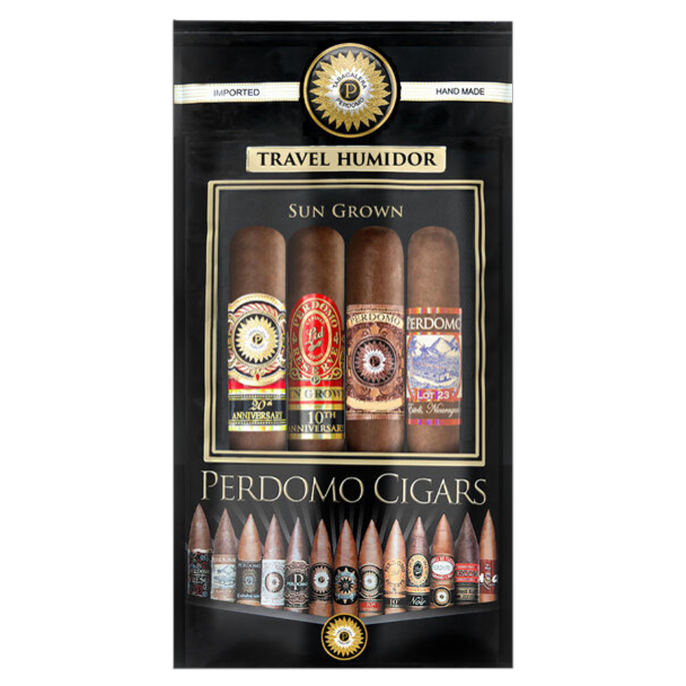 Perdomo Travel Humidor Sun Grown with piquant spice