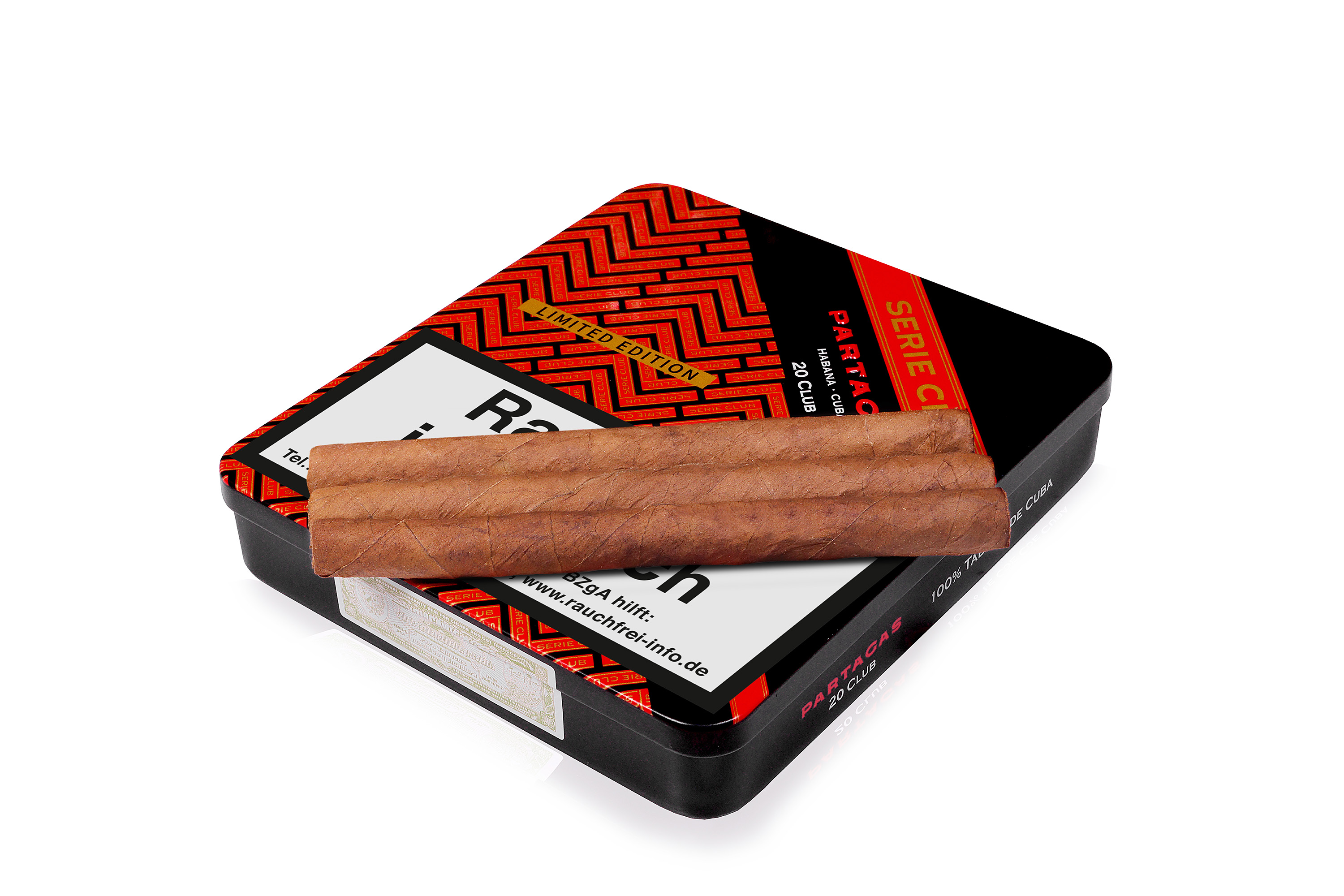 Partagas Serie Club Limited Edition 2021 mit Zigarillos 