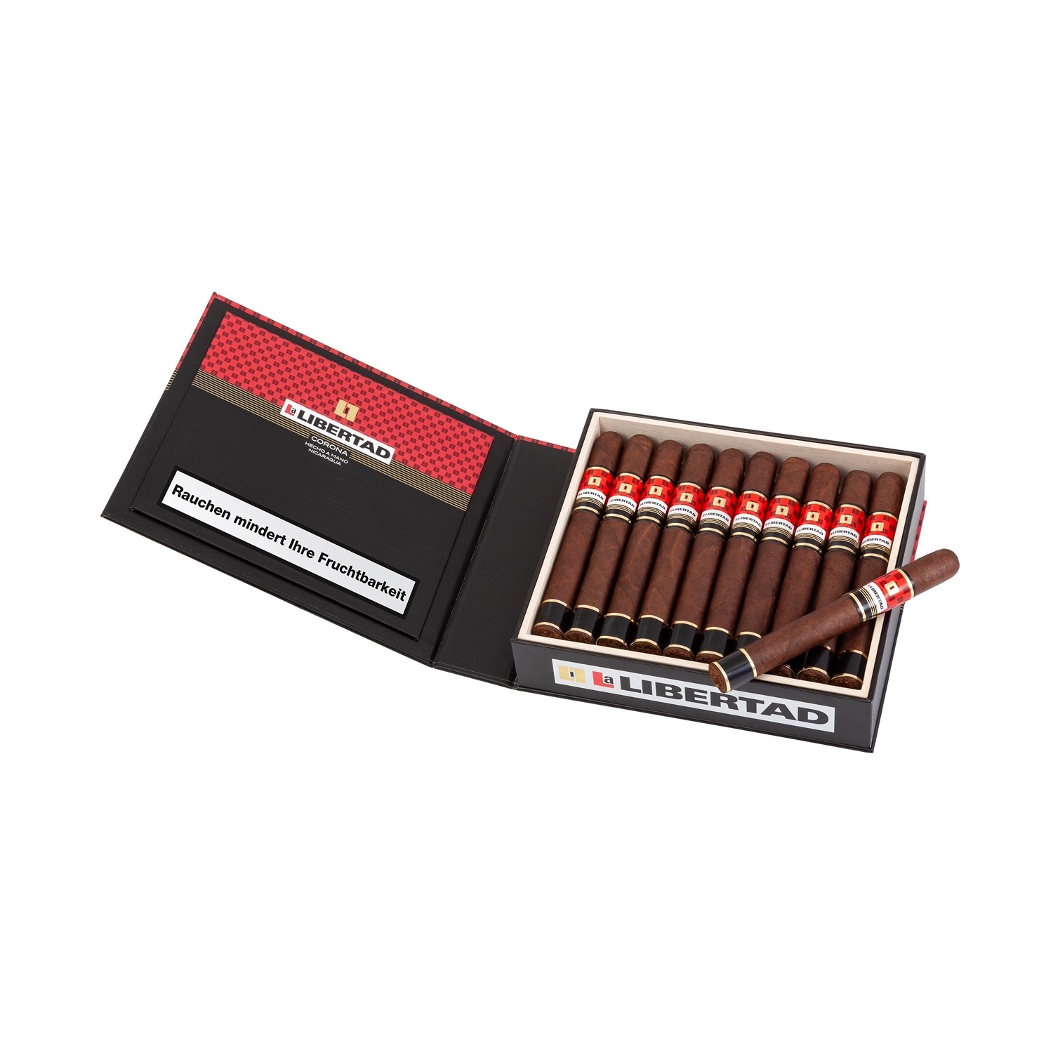 La Libertad Corona open box of 20