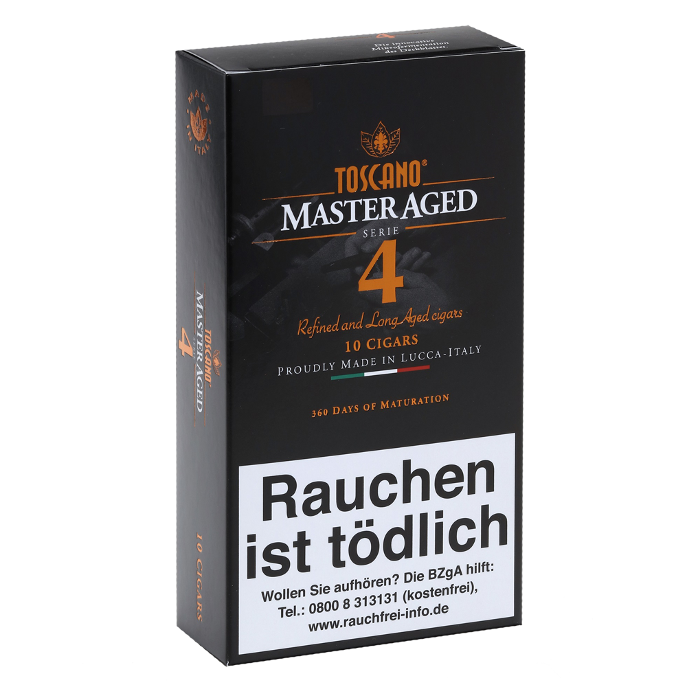 Toscano Master Aged Serie 4 10er Packung geschlossen