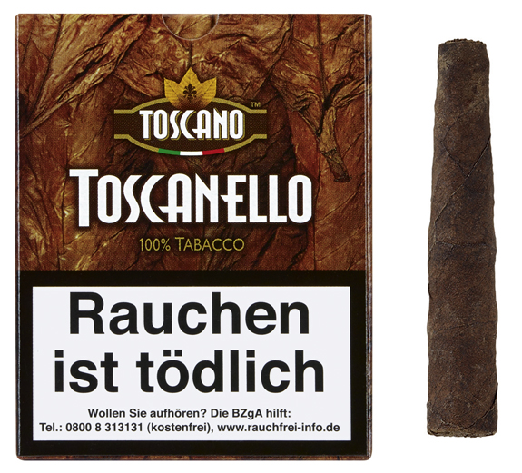 Toscano Toscanello sind der kraftvolle Begleiter für unterwegs 