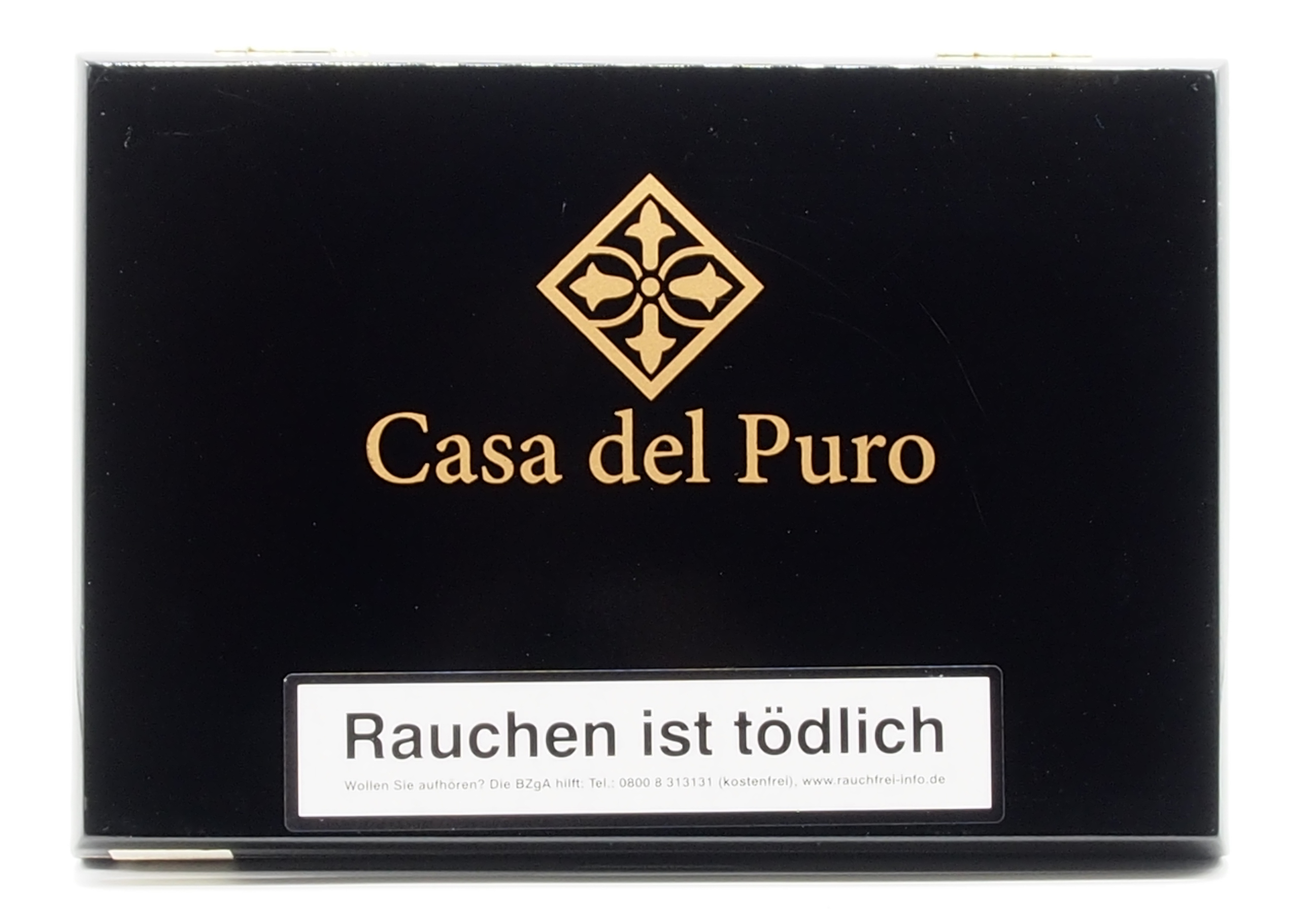 Casa del Puro Double Magnum als 10er Kiste schwarz lackiert 