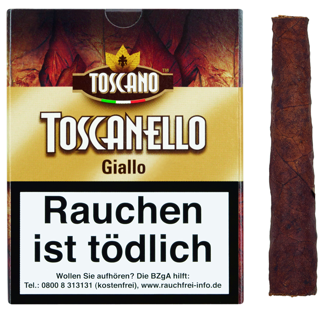 Toscano Toscanello Giallo mit feinem Vanille Aroma 