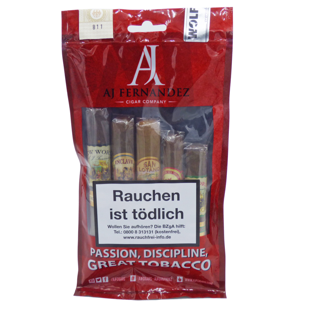 AJ Fernandez Premium Robusto Freshpack zum super PLV 