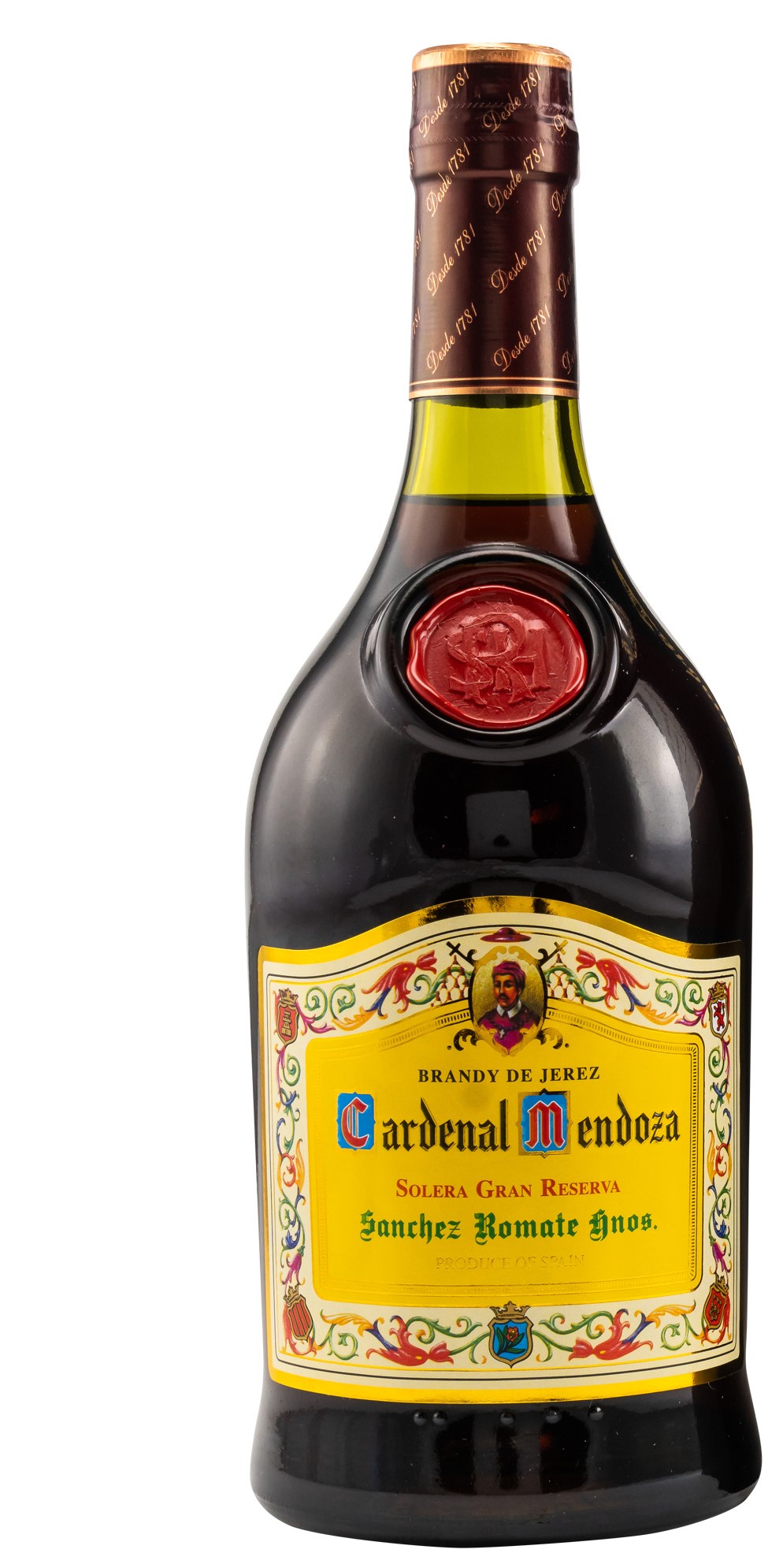 Cardenal Mendoza Solera Gran Reserva Brandy in edler Flasche 