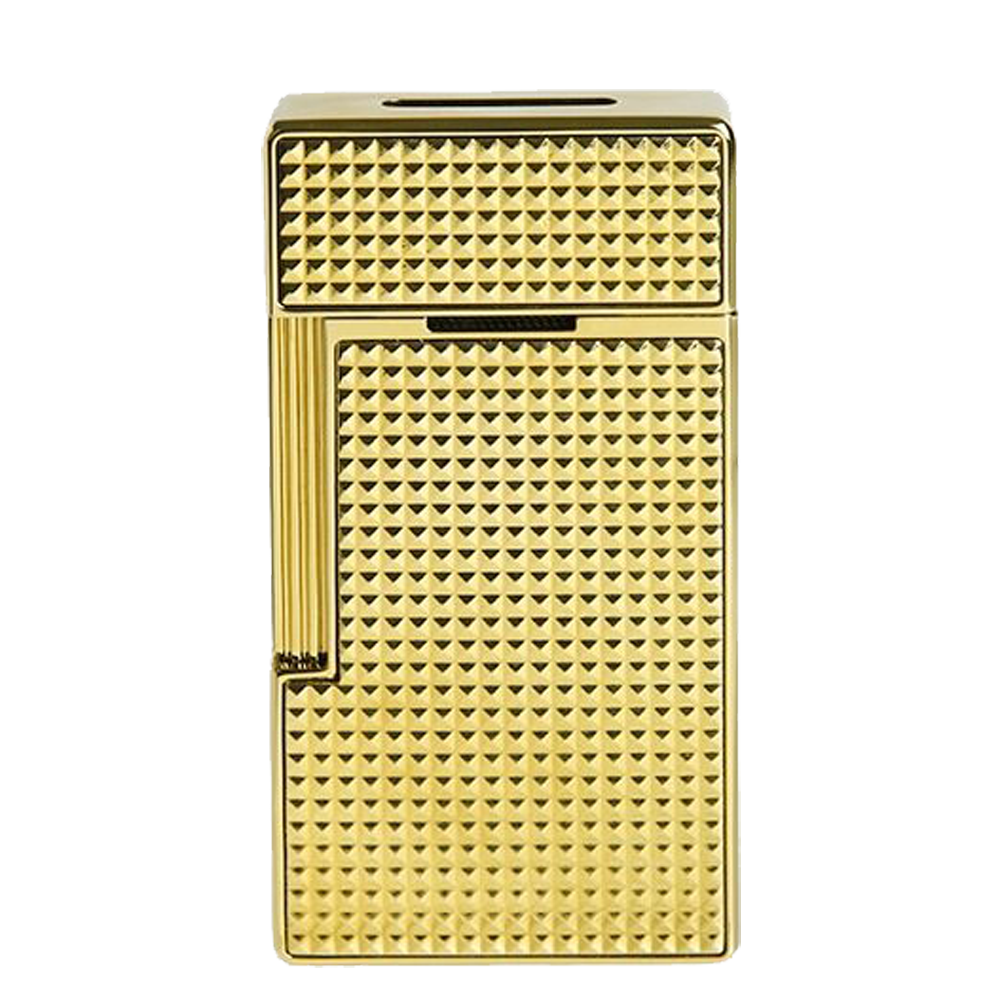 S.T. Dupont Ligne Big D Diamond Head Gold back view