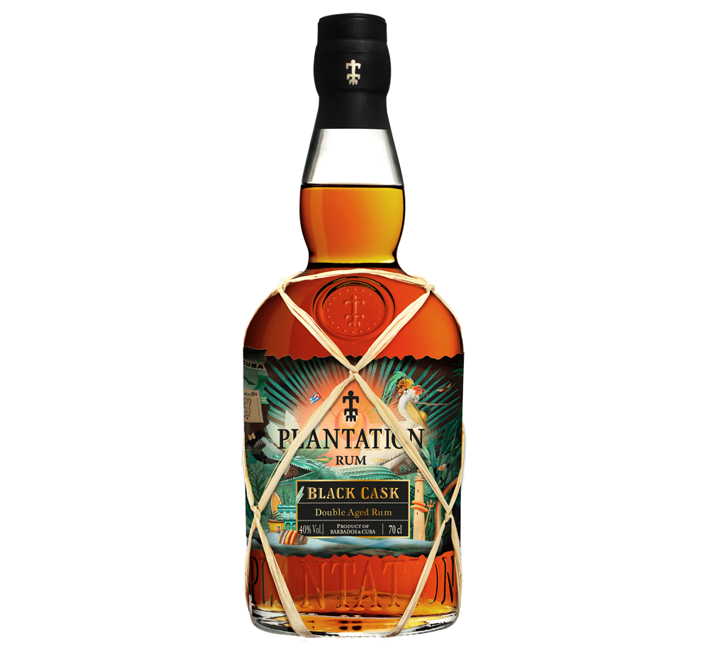 Plantation Black Cask Barbados & Cuba 2022 Double Aged Rum hier online kaufen 