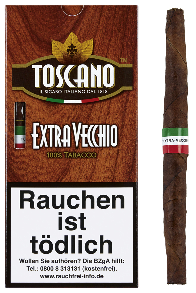 Die kräftigen Toscano Extra Vecchio zum teilen 