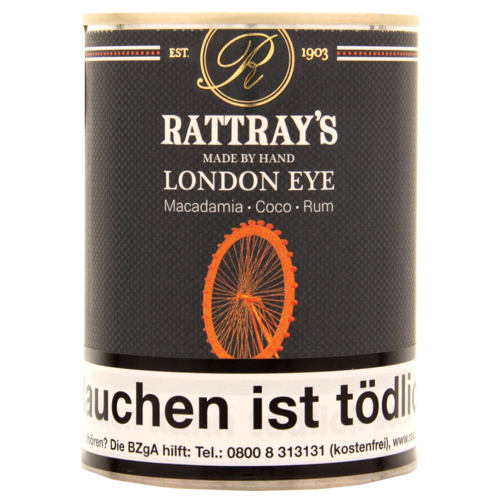 Rattray´s Signature Collection London Eye auch als 100g Dose verfügbar 