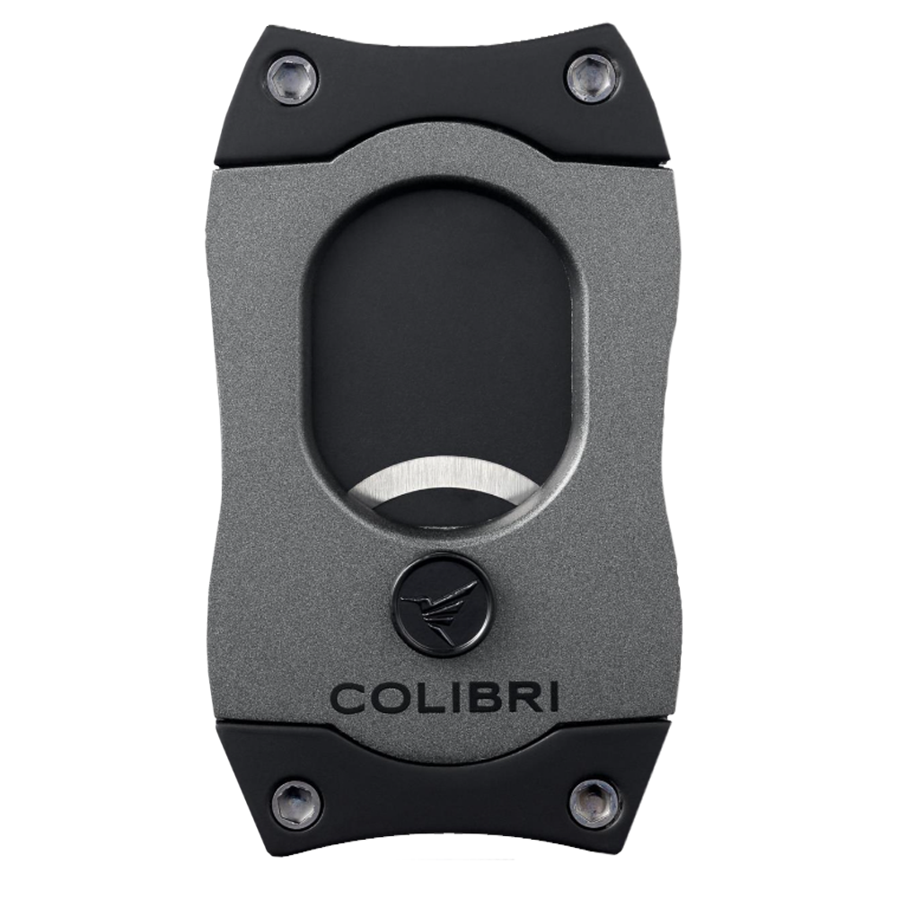 The elegant Colibri cigar cutter S-Cut II anthracite/black