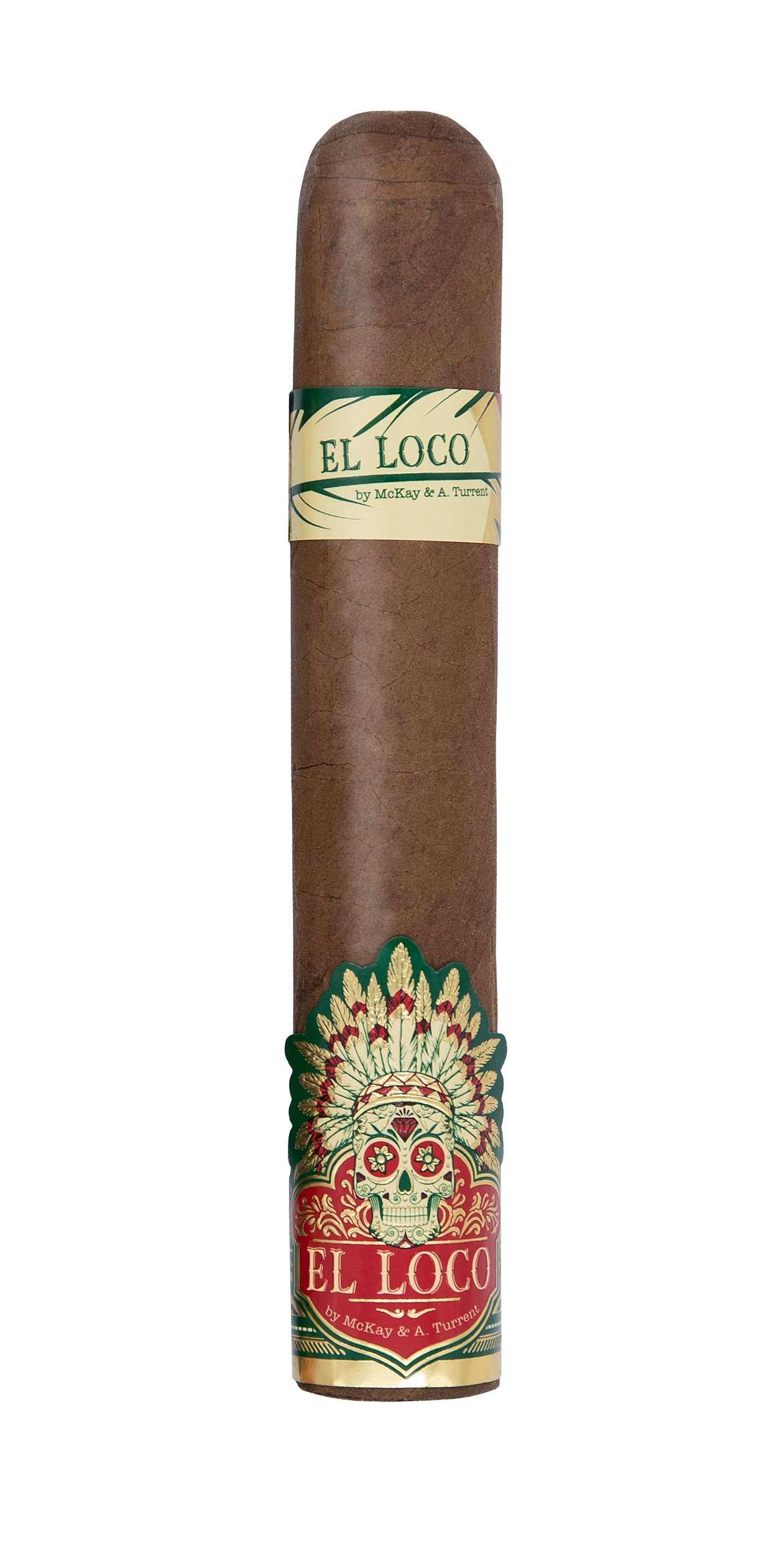 ADV Cigars El Loco El Viudo Robusto mit bei niedrigen Temperaturen fermentierten Tabaken