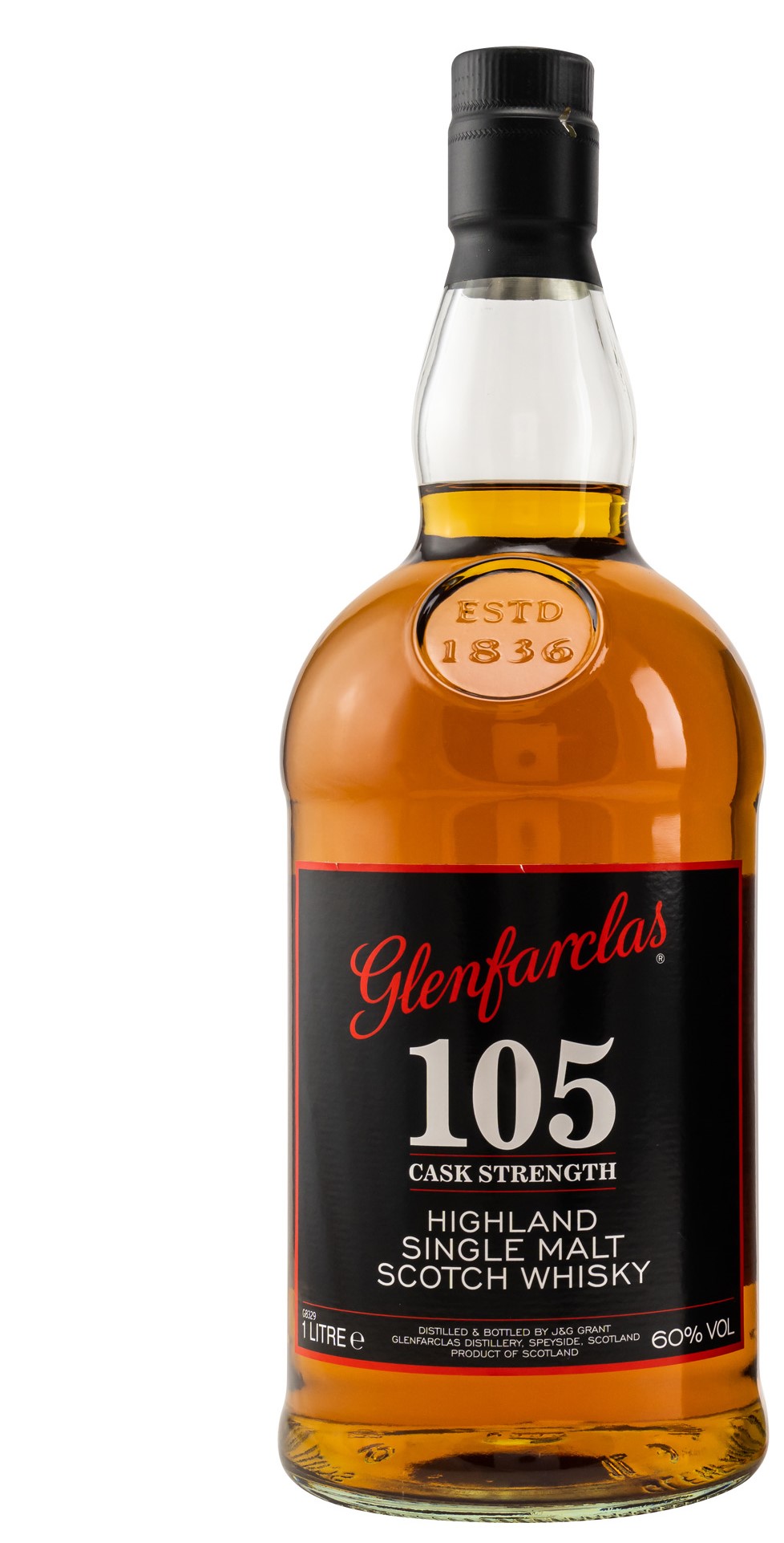 Glenfarclas Highland 105 Cask Strength mit viel Power 