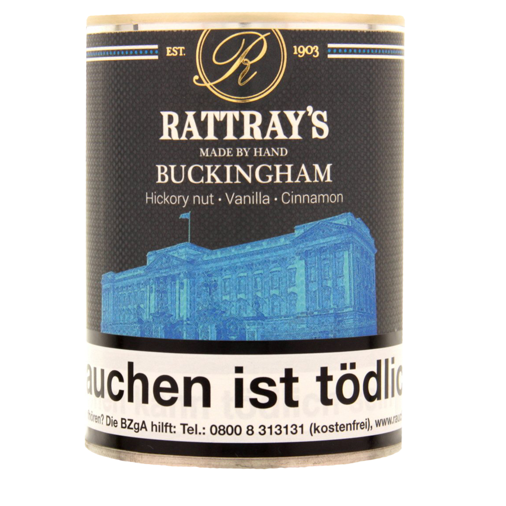 Rattray's Signature Collection Buckingham 100 g tin the stock pack for your palace