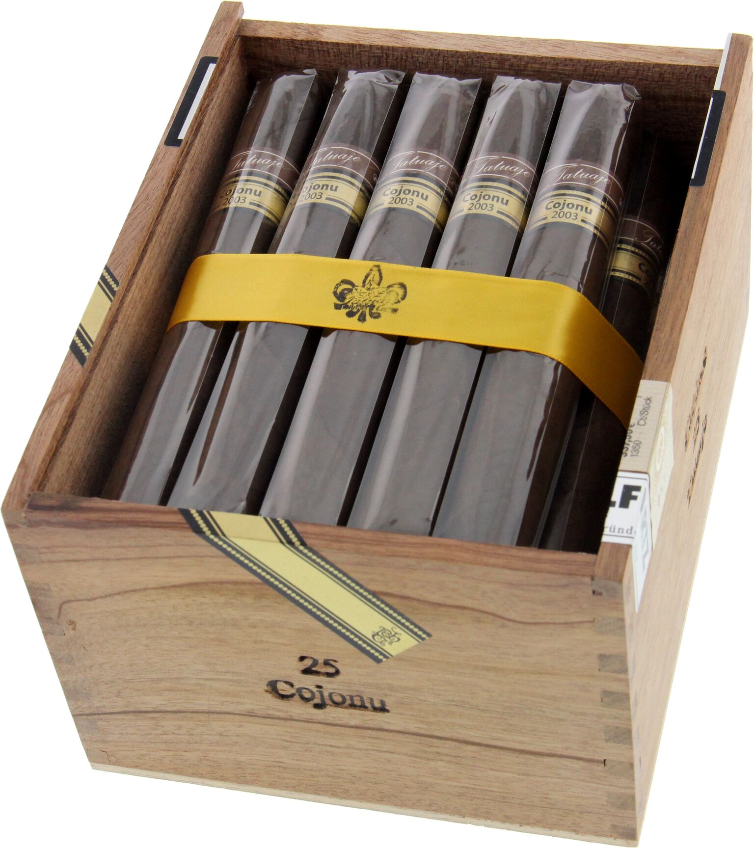 Tatuaje La Seleccion de Cazador Cojonu 2003 Toro open box of 25