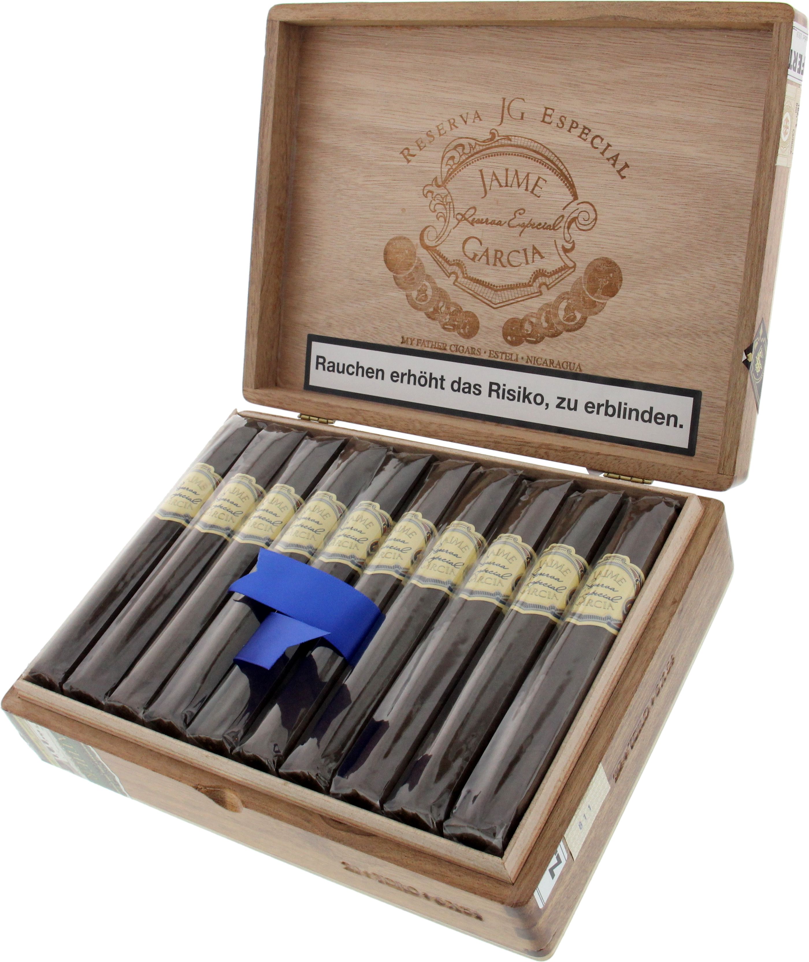 Jaime Garcia Reserva Especial open box of 20