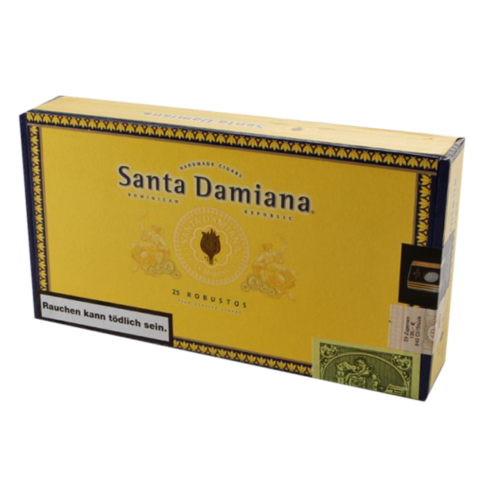 Santa Damiana Classic Robusto 25er Kiste geschlossen