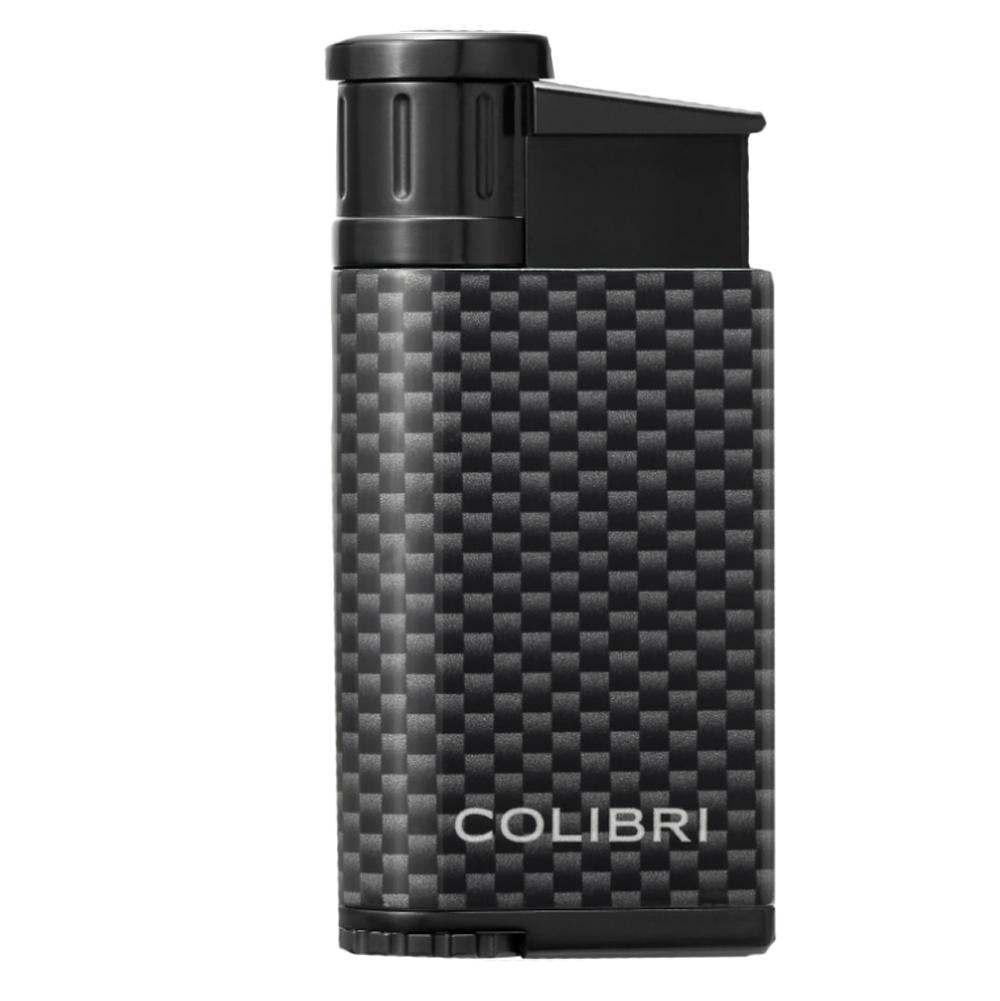 Colibri Evo carbon design black a lighter where it's the inner values that count