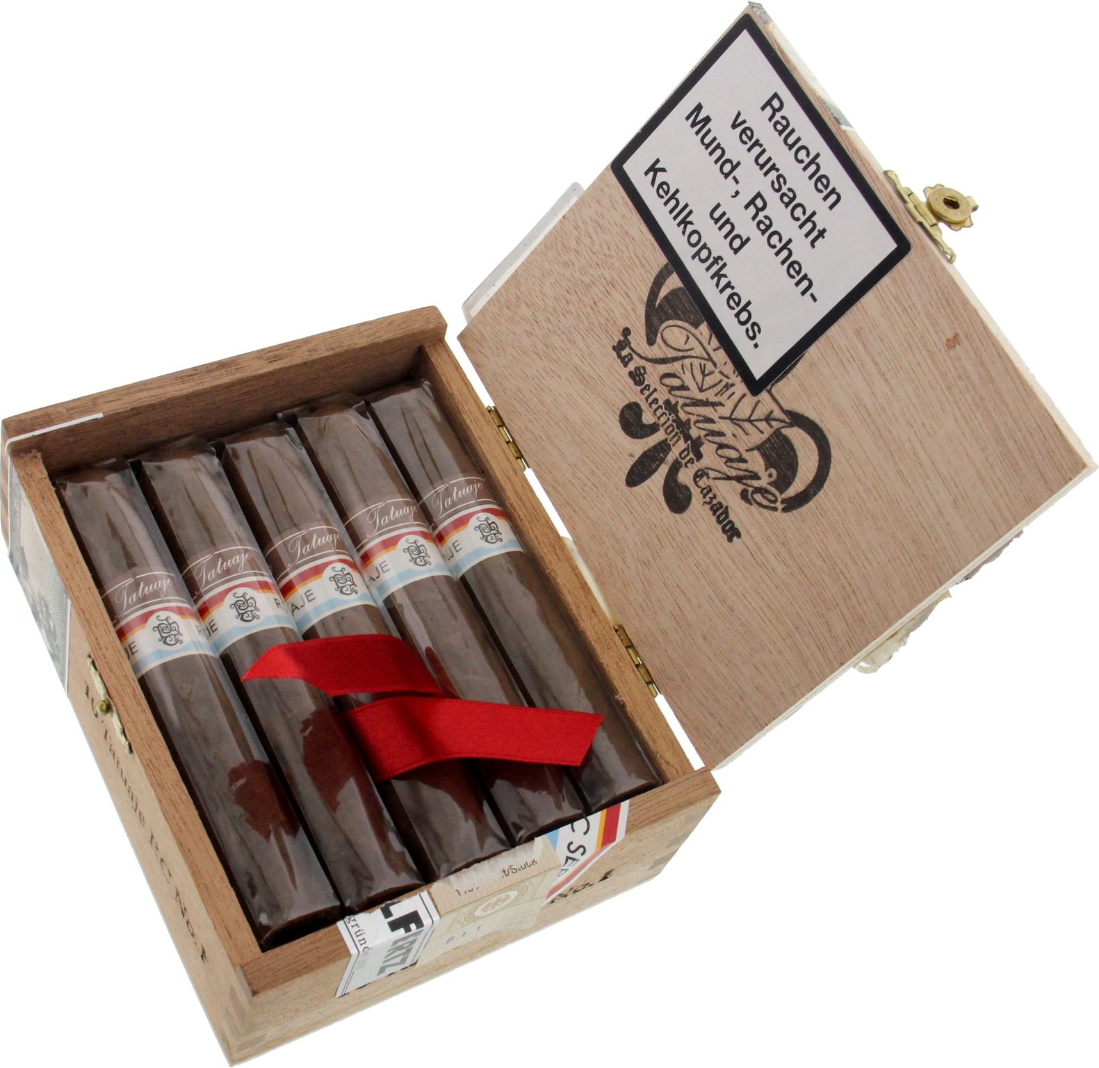 Tatuaje RC Series No. 1 Short Robusto 10er Kiste offen