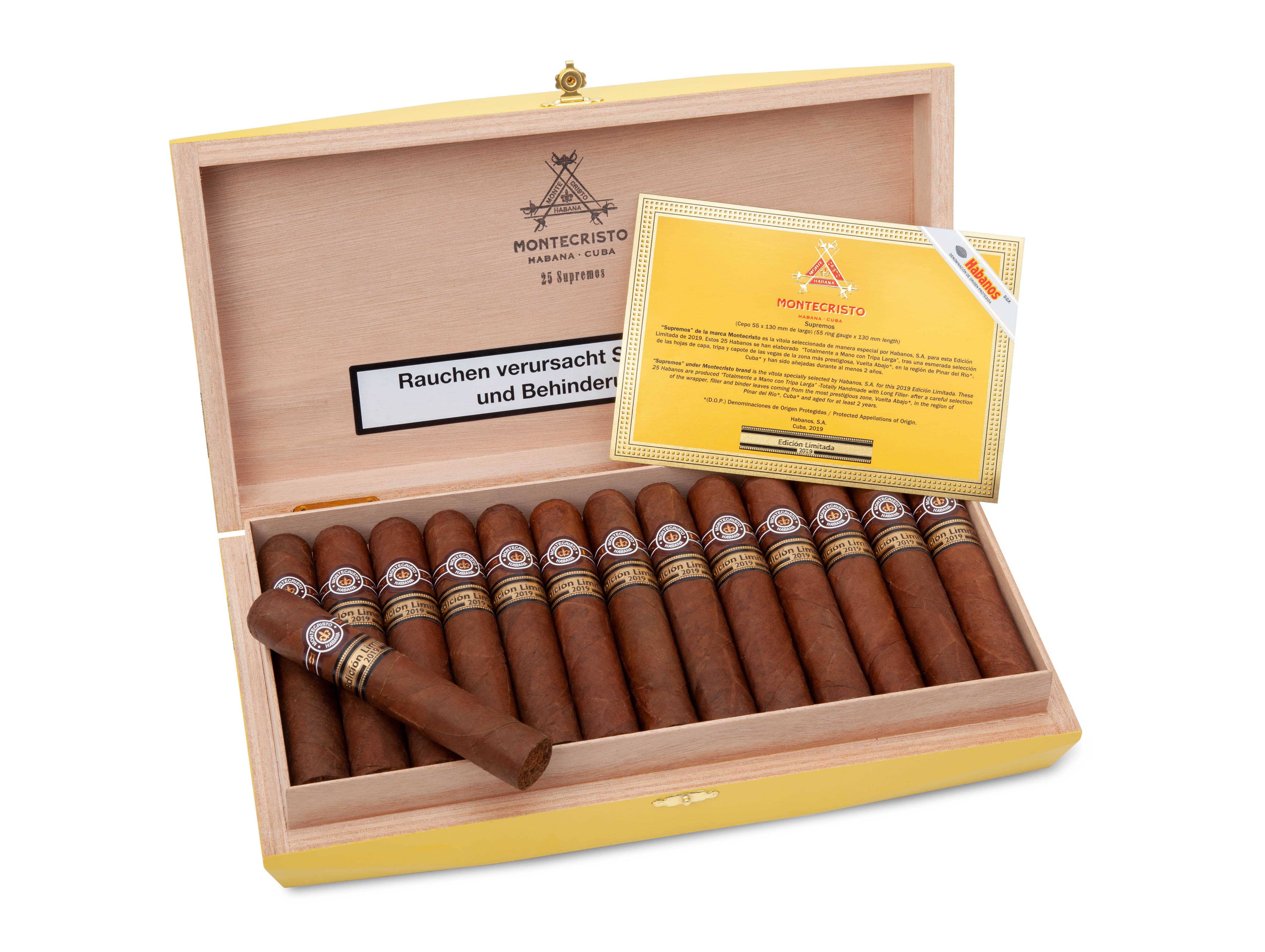 Montecristo Supremos Edicion Limitada 2019