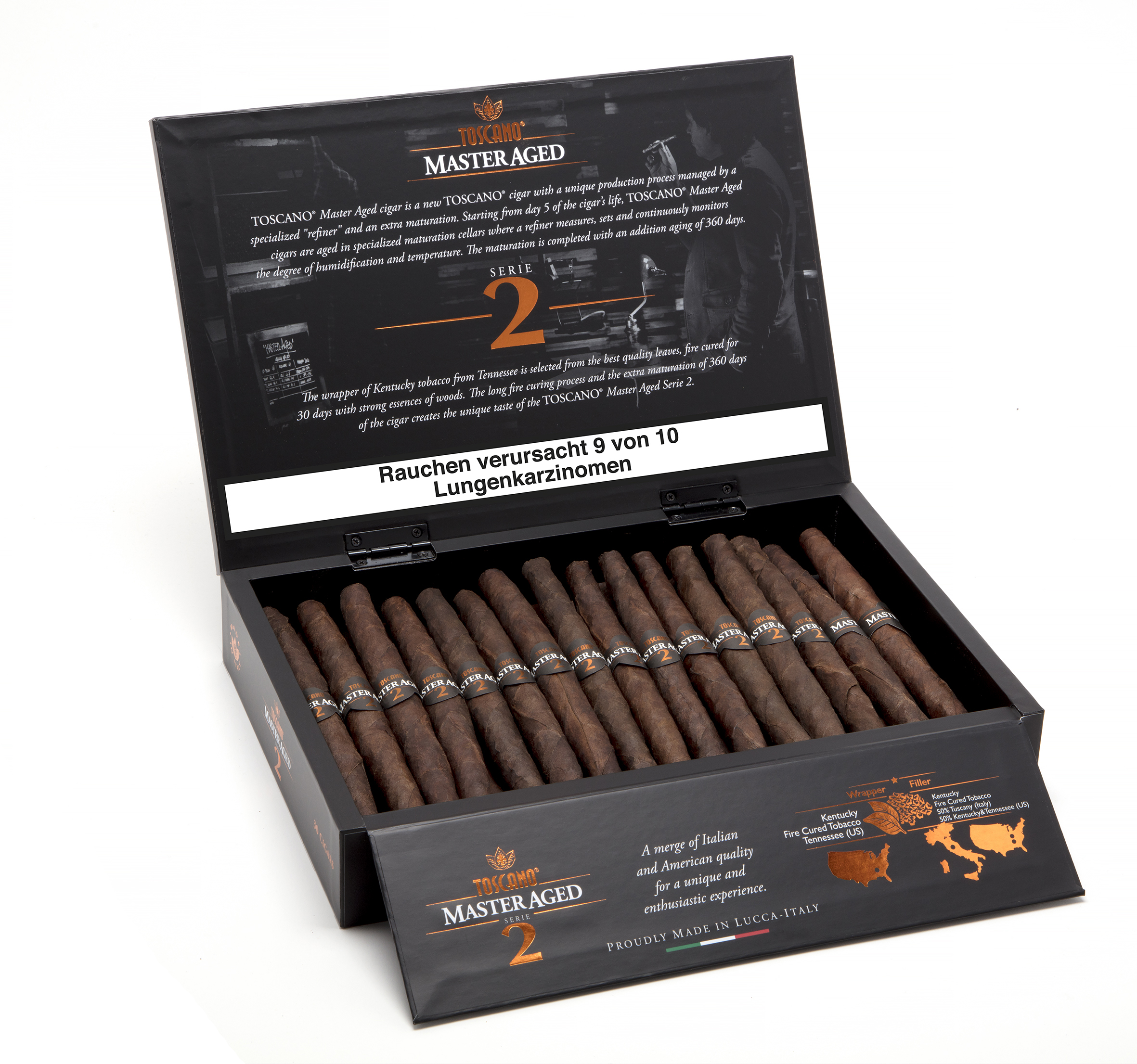 Toscano Master Aged Serie 2 open box of 30