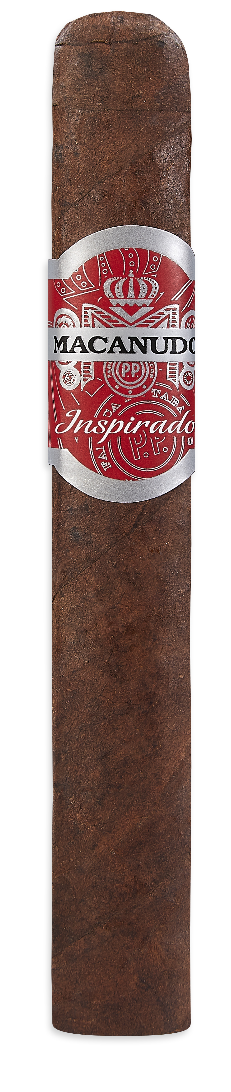 Macanudo Inspirado Red Box Pressed Robusto eine Flunder mit Warnleuchte