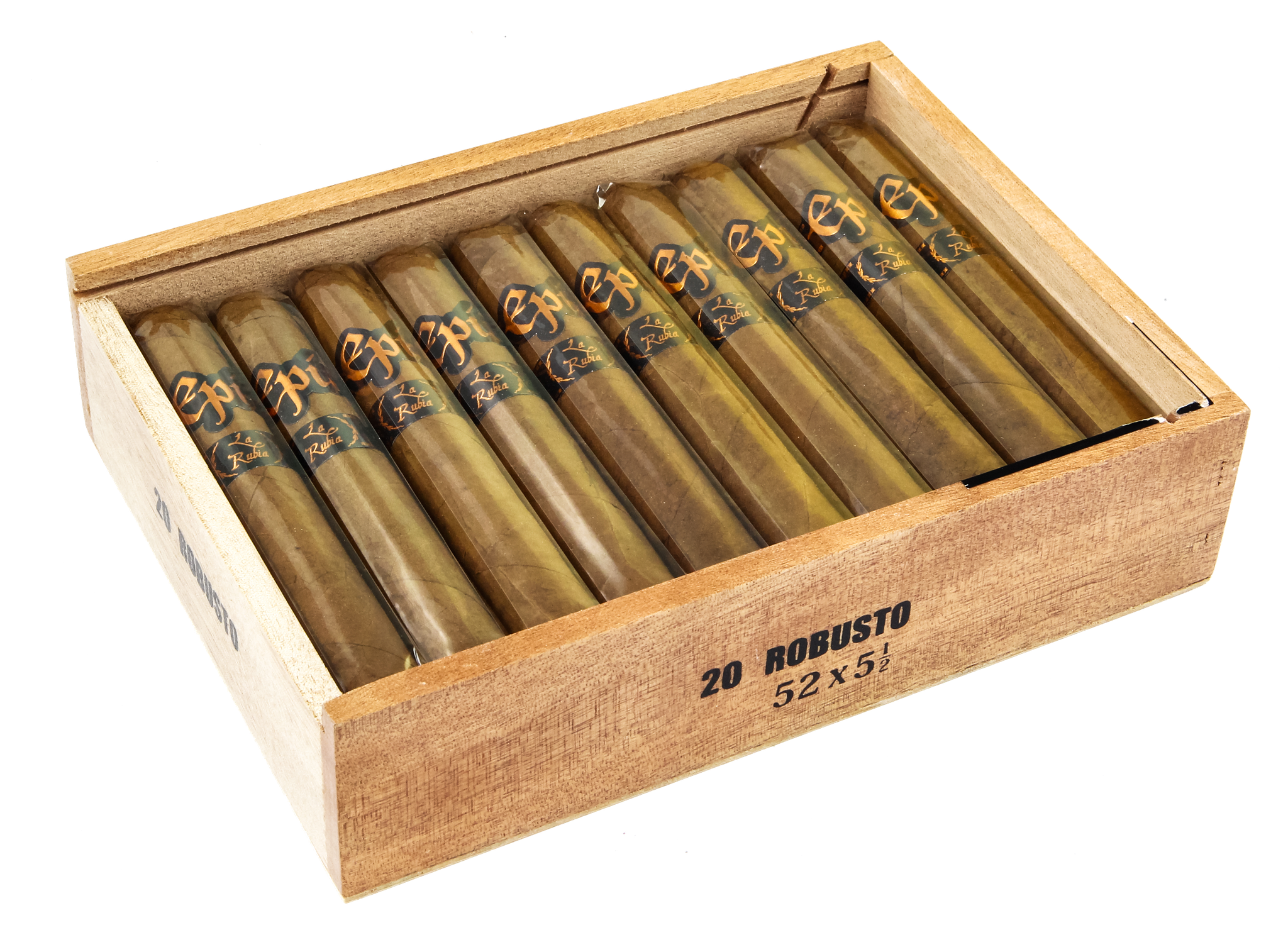 Epic La Rubia Robusto open box of 20 