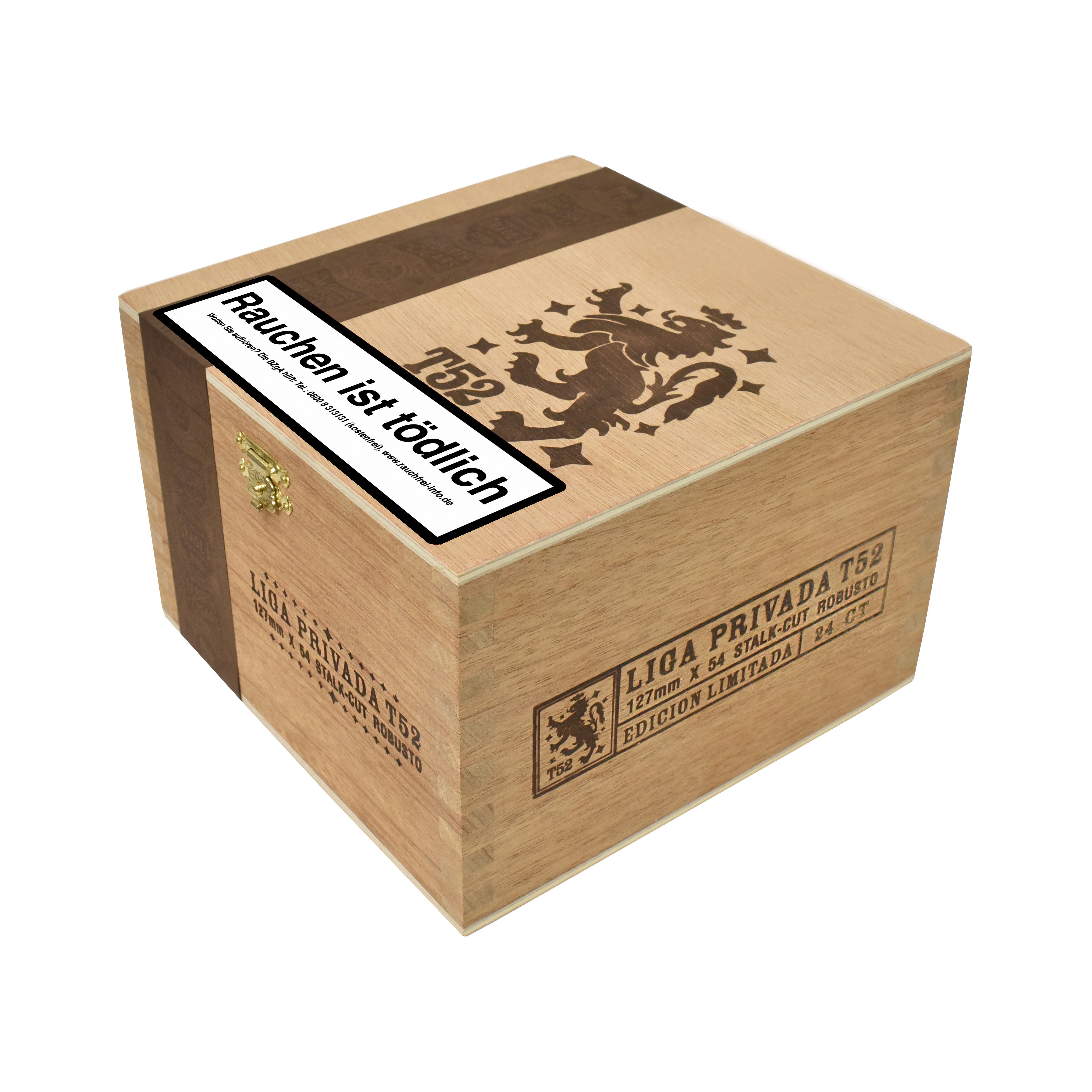 Drew Estate Liga Privada T52 Robusto closed Box 