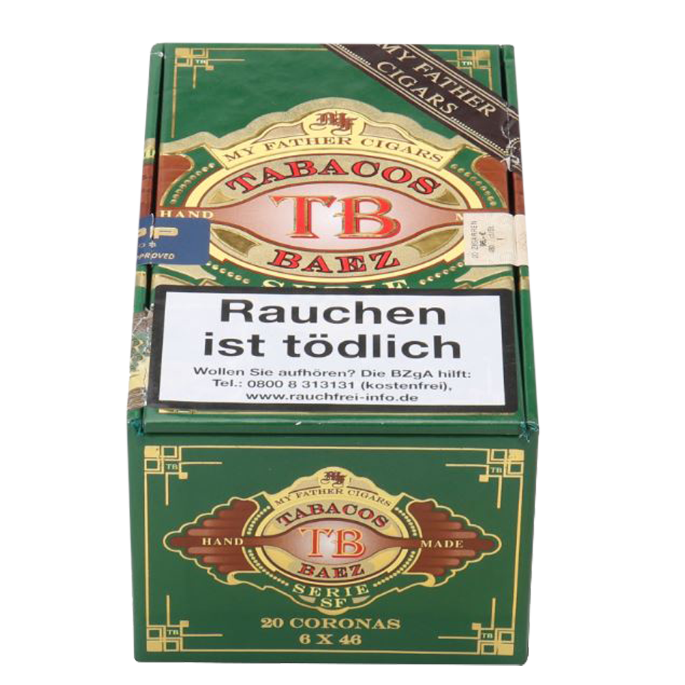 Buy My father Tabacos Baez Series SF Corona in a box of 20 here online