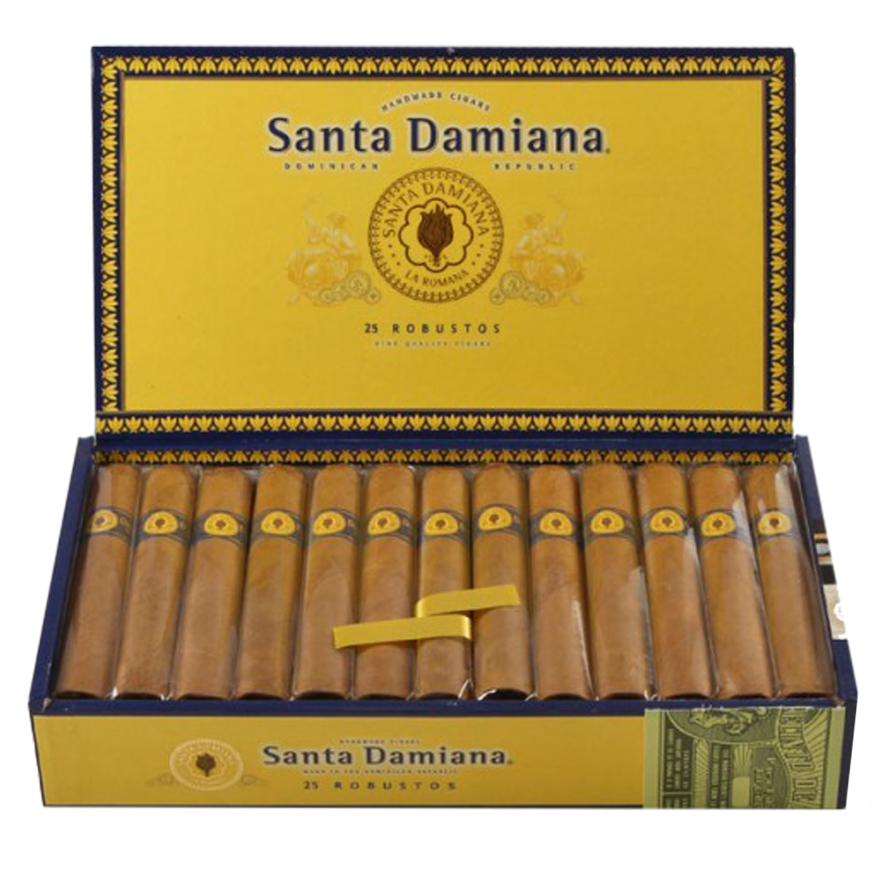 Santa Damiana Classic Robusto open box of 25