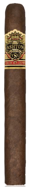 The thin Ashton Virgin Sun Grown Corona Gorda with thick aroma 