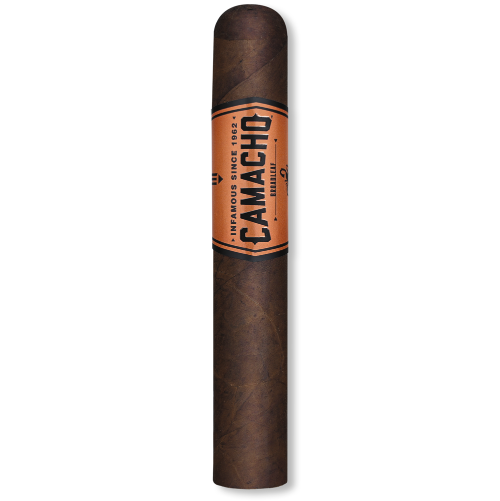 Camacho Broadleaf Gordo, the thick stogie in the broadleaf