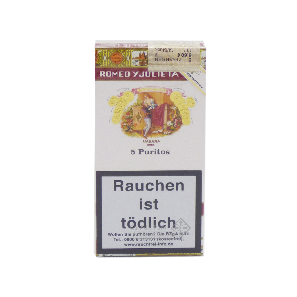 Romeo y Julieta Puritos in 5er Packung hier online bestellen 