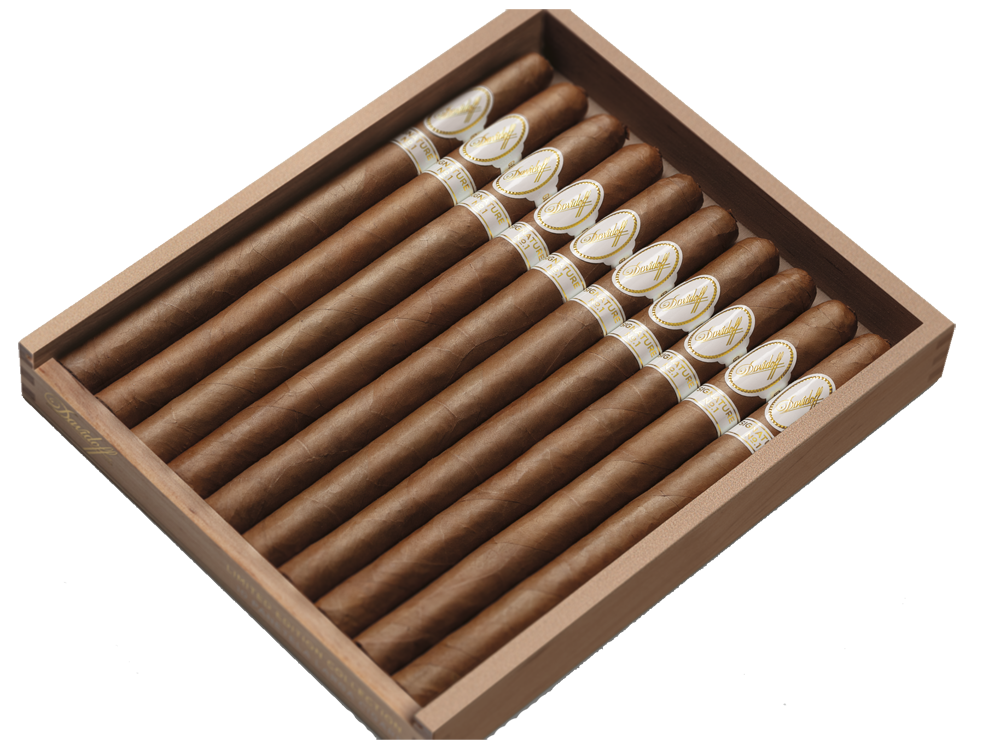 Davidoff Signature No. 1 Limited Edition Collection Panetela Larga open box of 10