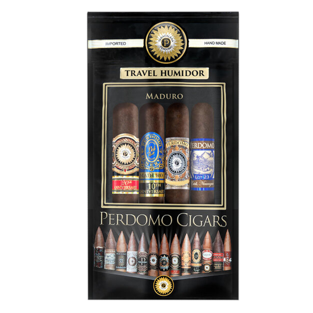 Perdomo Travel Humidor Maduro with slightly chocolaty notes