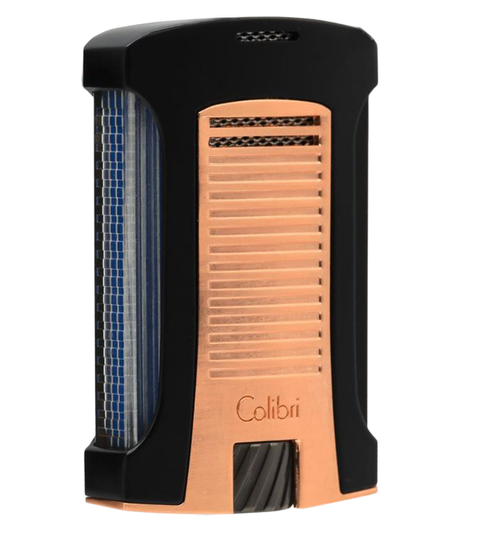 Colibri Daytona Single Jet Rosegold/Schwarz mit seitlichem Gastank