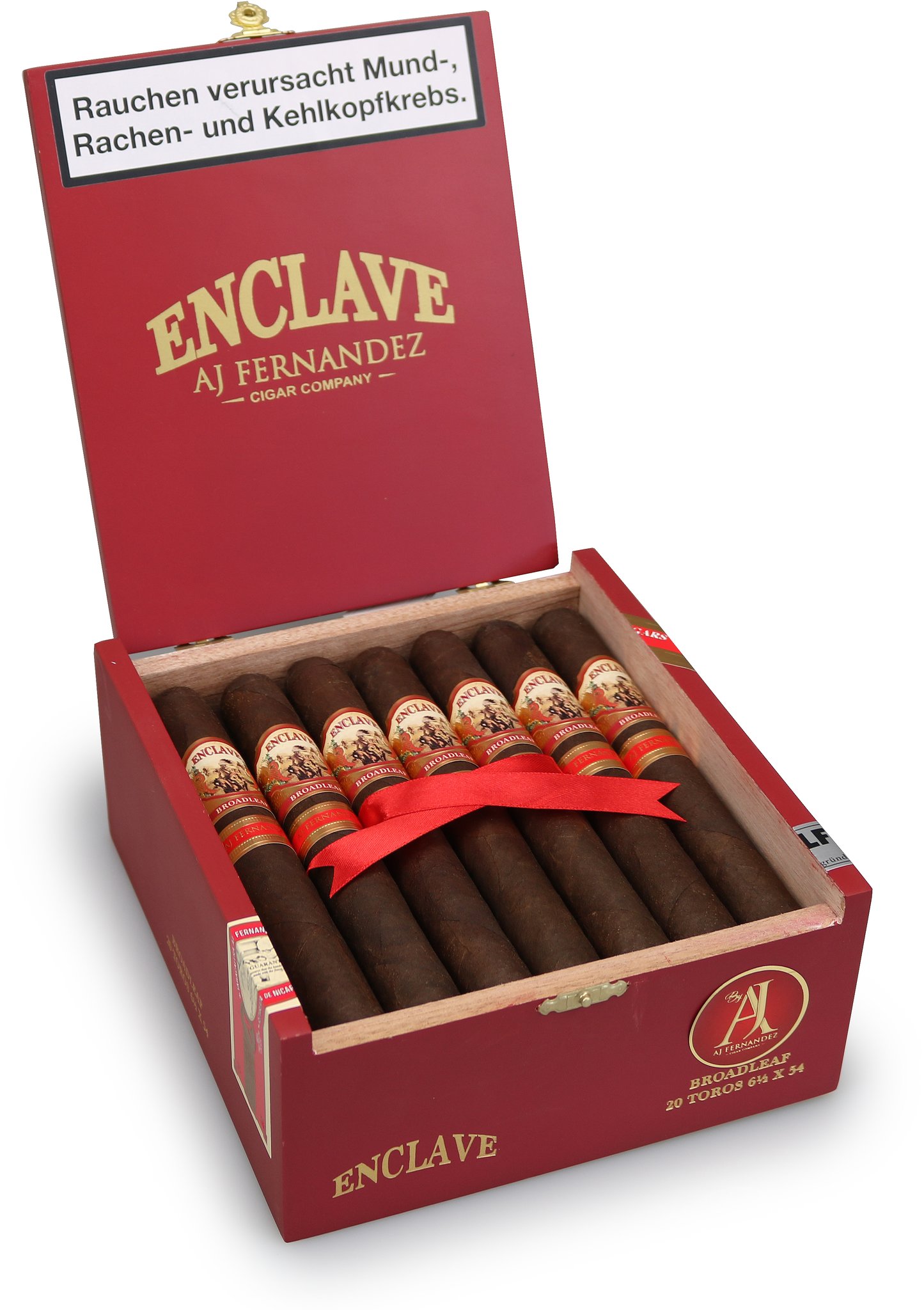 AJ Fernandez Enclave Broadleaf Kiste mit 20 Toro-Zigarren 