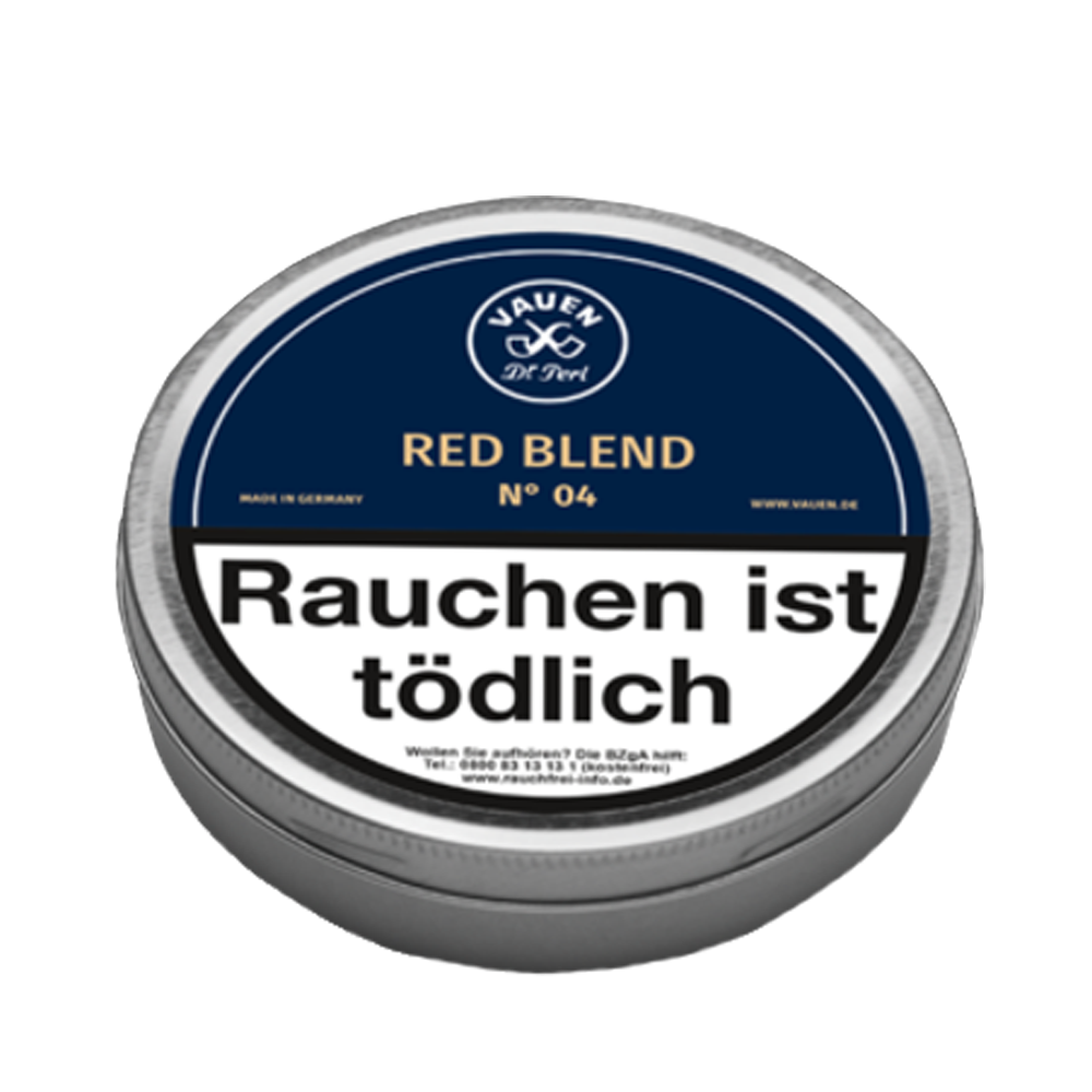 Vauen Red Blend 50g tin, the wild mildness of Vauen