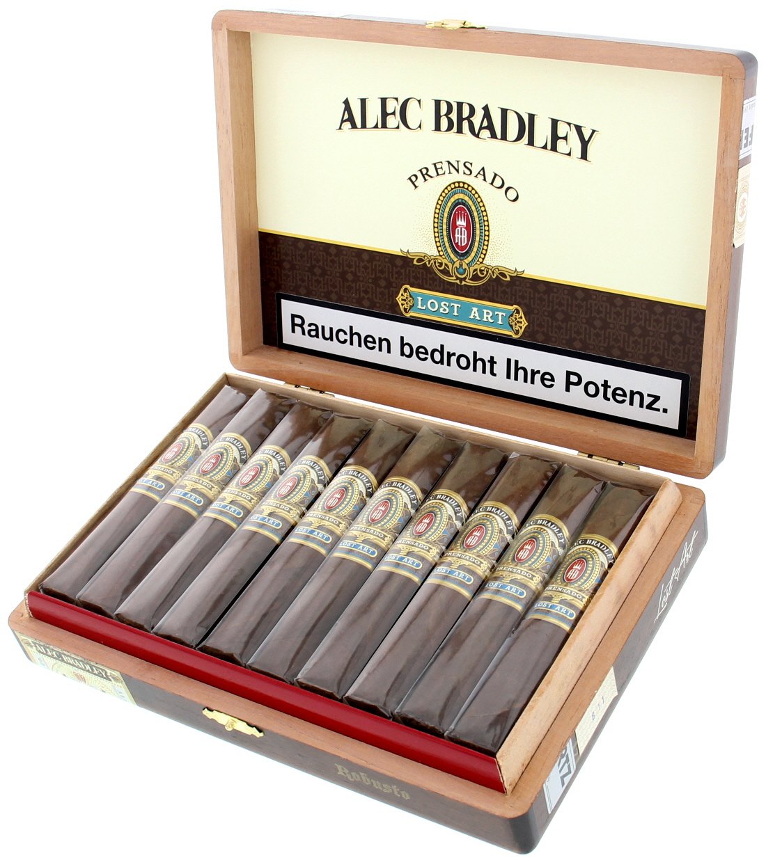 Alec Bradley Prensado Lost Art Robusto Open 20 Box 