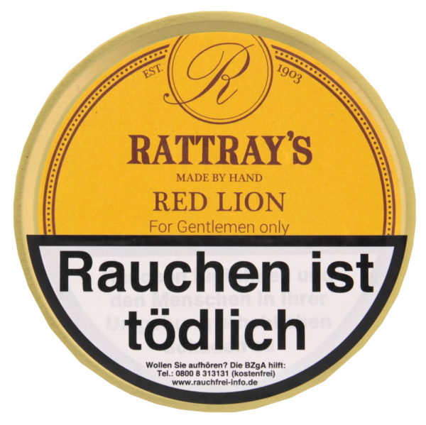 Rattray's British Collection Red Lion ein Pfeifentabak im Zeichen des schottischen Königs